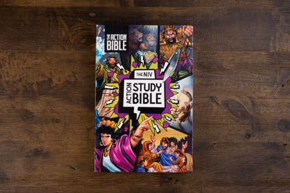 The NIV Action Study Bible, Hardcover, Full Color (Action Bible Series)
