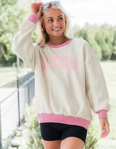 KNEYATTA Christian Sweatshirts for Women God Is Good Colorblock Sweatshirt Blessed Pullover Jesus Faith Long Sleeve Shirts