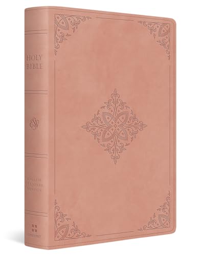 ESV Giant Print Bible, Red Letter (TruTone, Pink, Fleur-de-lis Design): Holy Bible, English Standard Version