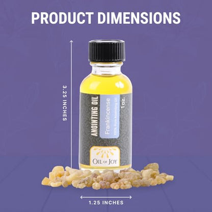 Anointing Oil Frankincense 1oz Bottle Anointing Oil for Prayers and Worship Anoint Prayer Cloth with This Anointing Oil