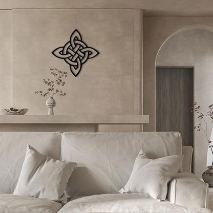 YATEASLU Celtic Cross Wall Decor, 3D Knot Art