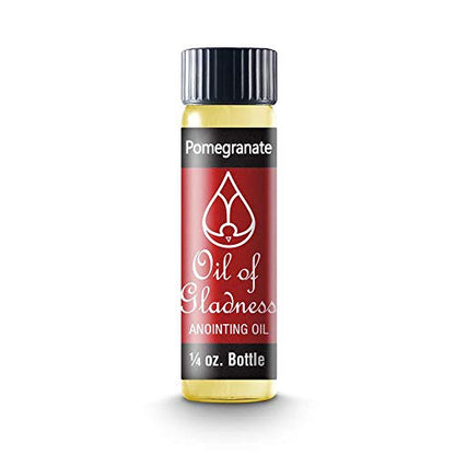 Oil of Gladness Pomegranate Anointing Oil - Oil for Daily Prayer, Ceremonies and Blessings 1/4 oz - size: 1/4 Ounce