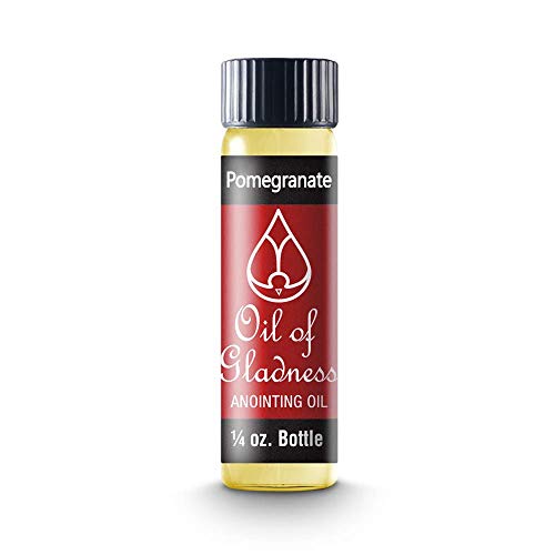 Oil of Gladness Pomegranate Anointing Oil - Oil for Daily Prayer, Ceremonies and Blessings 1/4 oz - size: 1/4 Ounce