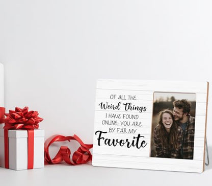 Long Distance Relationship Picture Frame for Couple - color: couple