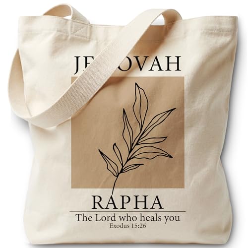 Bible Bags for Women, Christian Tote Bag, Gifts for Christian Women - color: Brown