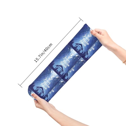 Happy New Year 2024 Unisex Sports Socks - Winter Casual Dress Fashion Socks - color: Jesus is the Reason for the Christmas Season-1