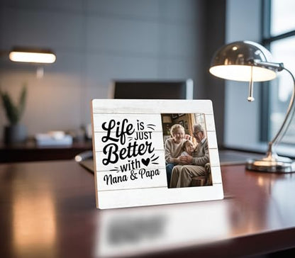 Nana & Papa Gifts Picture Frame - color: papa
