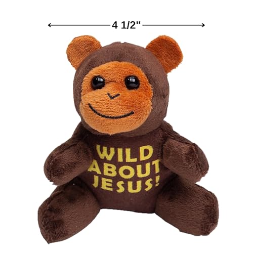 Fun Express Wild About Jesus Safari Animals, 12 Pack