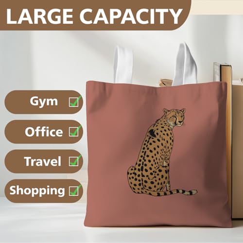 Preppy Coquette Pink Tote Bag, Trendy Shoulder Canvas Tote Bags, Durable Reusable Grocery Bag for Shopping and Travel - color: Brown