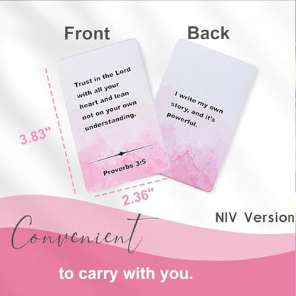 Lapsia Scripture Inspired Affirmation Cards - Christian Gifts for Women - color: For Women