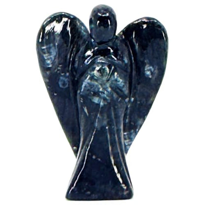 Nelson Creations 2 Inch Larvikite Guardian Angel Figurine - color: Larvikite