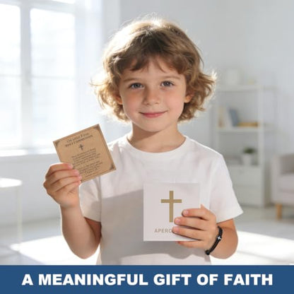 Cross Bracelet for Boys Baptism First Communion Confirmation - color: First Communion