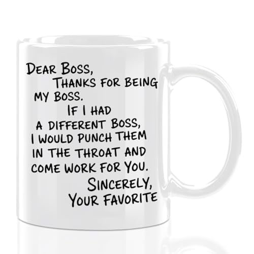 House Funny Gift for Coworker, Thank You Gifts for Boss From Employee - color: Boss