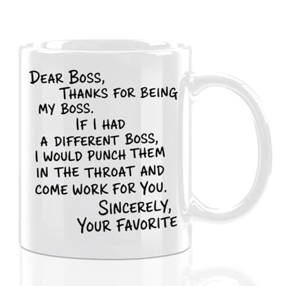 House Funny Gift for Coworker, Thank You Gifts for Boss From Employee - color: Boss
