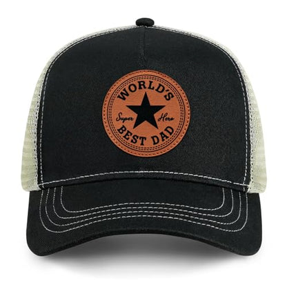 Dad Gifts Dad Hat for Men - color: Matte-black