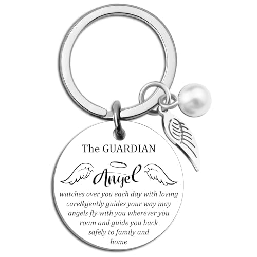 Guardian Angel Keychain Angel Gifts for Women Men