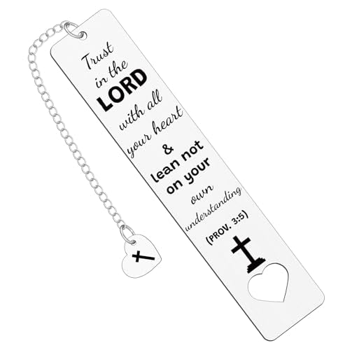 Bible Verse Bookmark Christian Gifts for Women Men Inspirational Religious Gifts Catholic Spiritual Gift Easter Mothers Day Birthday Gift for Mom Dad Friends Book Lovers Reading Accessories