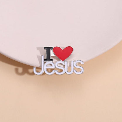Cute Brooch Lapel Pin Fashion Heart Phrase Enamel Pins Badges for Backpacks Hats Bags Clothing Decoration Accessories - style: Style 3
