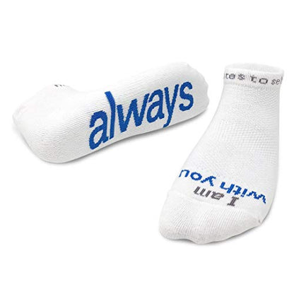 notes to self – Inspirational Religious Socks for Men & Women, Spiritual Gifts - color: White, size: Medium