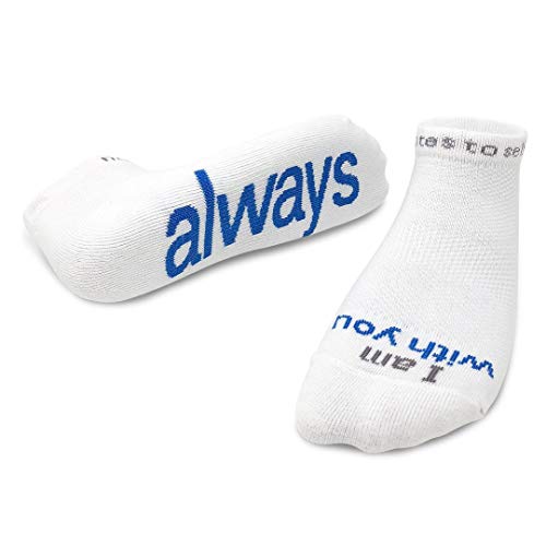 notes to self – Inspirational Religious Socks for Men & Women, Spiritual Gifts - color: White, size: Medium