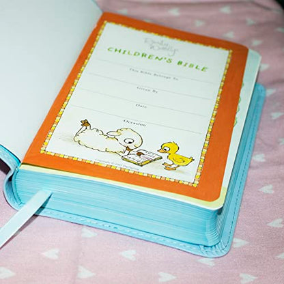 ICB, Really Woolly Holy Bible for Toddlers, Blue Leathersoft: International Children's Bible – Helping Little Hearts Grow in God's Love