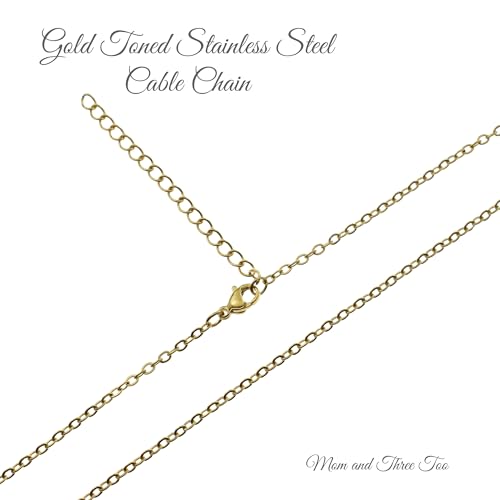 Little Girls Gold Cross Necklace with Crystal Pearl | 14" Plus 2" Extender Chain | Gift for Goddaughter | Baptism Jewelry | First Communion Gift