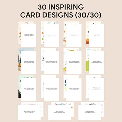 Decorably 120 Pack Inspirational 4x6in Christian Greeting Cards