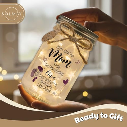 Solmay Mom Gifts from Daughter or Son, To My Mom Keepsake - color: Love Mom