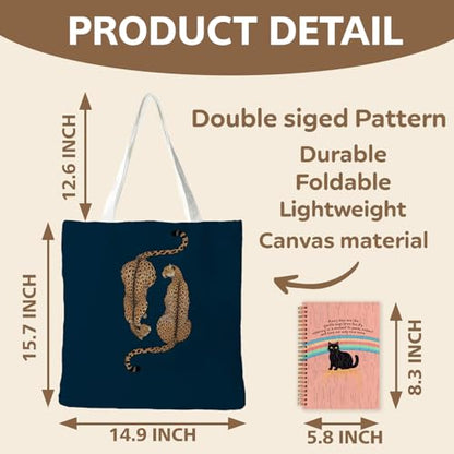 Preppy Coquette Pink Tote Bag, Trendy Shoulder Canvas Tote Bags, Durable Reusable Grocery Bag for Shopping and Travel - color: Blue