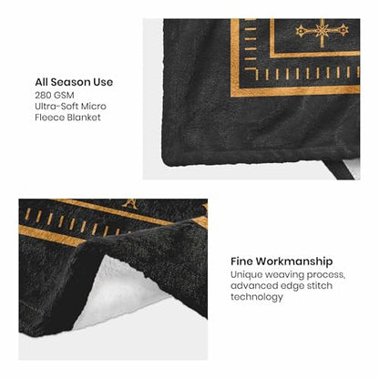Christian Gifts Blanket 60"x50" Man of God Gift for Men - color: Christian
