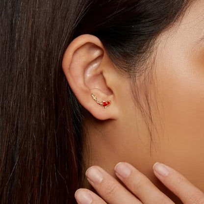 Cute Stud Earrings for Women Dachshund Koi Fish Sea Star Sea Turtle Sea Conch Earrings 14K Gold Plated Dainty Stud Earring funky Jewerly - color: Gold Koi Fish