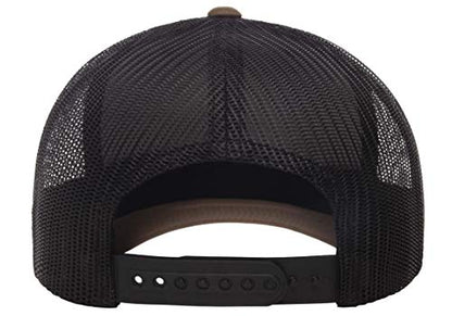 Yupoong Yp Classics Retro Trucker Cap - color: Coyote Brown/Black, size: One Size, style: Single