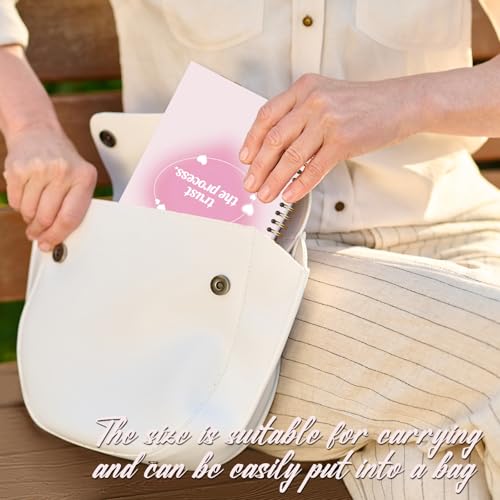 Cute Journals for Women, Light Pink Trust the Process Notebook for Preppy Stuff, Aesthetic Hardcover Spiral Notebook for School Office Supplies - A18 - style: Christian 18