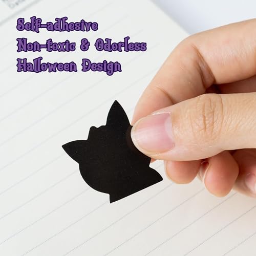 Haooryx Halloween Religious Sticker Roll, 300Pcs Make Your Own Pumpkin Cat - style: Religious Halloween 1Roll