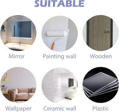 JINGIHE Vinyl Inspirational Quotes Stickers (Colorful) - color: Colorful