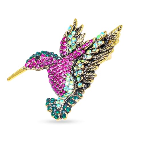 Enamel Bird Theme Brooch Pin for Women, Vintage Flying Bird Lapel Pin - color: Bird1
