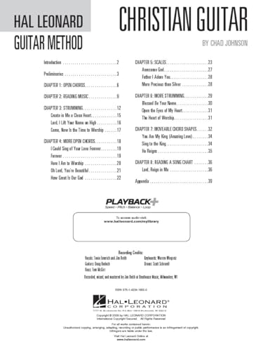 Christian Guitar Beginners Worship Songbook with Online Audio | Step-by-Step Guitar Lessons with Chords, Tabs, and Strumming Patterns | Play 18 Popular Praise and Worship Songs for Church