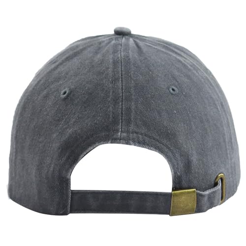 Jesus Hats for Men Women, Religious Gifts for Women Men, Adjustable Embroidered Cotton Christian Baseball Cap - color: Gray