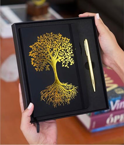 Veway Tree of Life Journal and Pen Gift Set for Women & Men - style: Tree of Life