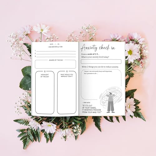 Perfectly Imperfect: A Guided Self-Love & Gratitude Journal for Women with Prompts to Calm Anxiety, Stop Overthinking, and Love Who You Are (Cute Self Care & Self Help Books)