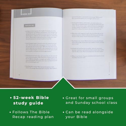 The Bible Recap Discussion Guide: Weekly Questions for Group Conversation on the Entire Bible (Companion Group and Leader's Guide for Reading Scripture Together)