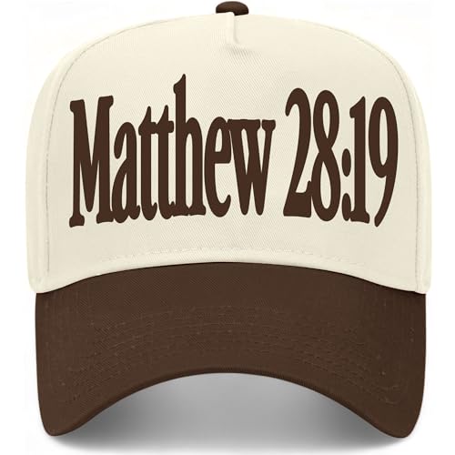 Matthew 28:19 Hat - color: Brown/Natural