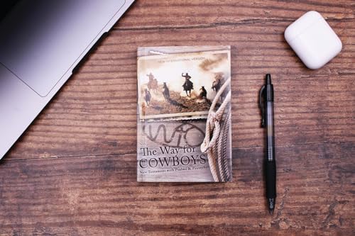 NIV, The Way for Cowboys New Testament with Psalms and Proverbs, Pocket-Sized, Paperback, Comfort Print