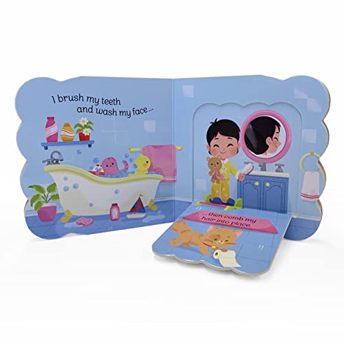 Little Sunbeams Religious Lift-A-Flap 4-Book Set for Babies and Toddlers, Ages 1-5