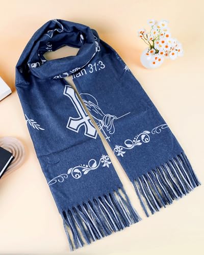 Bozidol Prayer Shawls and Wraps for Women - color: Navy Blue