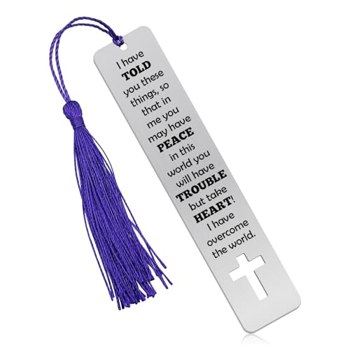 Bible Verse Metal Bookmark Christian Bookmark for Women Men Inspirational Scripture Bookmarks Bible Verse Gift Book Marks for Reading Religious Baptism Graduation Gift First Communion Gifts for Girls - color: Bible Verse Metal Bookmark 06