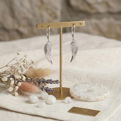 Angel Wing Earrings for Women 925 Sterling Silver Wing Earrings Jewelry Gifts