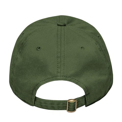 Faith Over Fear Hat for Men Women Embroidered Adjustable Cotton Christian Jesus Religious Faith Baseball Cap - color: Army Green