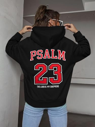 MNLYBABY Jesus Christian Zip Up Hoodie: Women Religious Sweatshirt Faith Shirt Bible Verse Fleece Jacket Tops - color: Black, size: X-Large