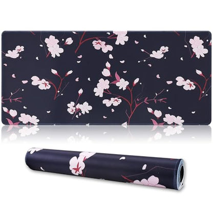 XXL Gaming Mouse Pad 35.4x15.7 Professional Large Mouse Pad & Computer Game Mouse Mat-90x40 Blackhua - color: Blackhua, size: 35.4L x 15.7W inches